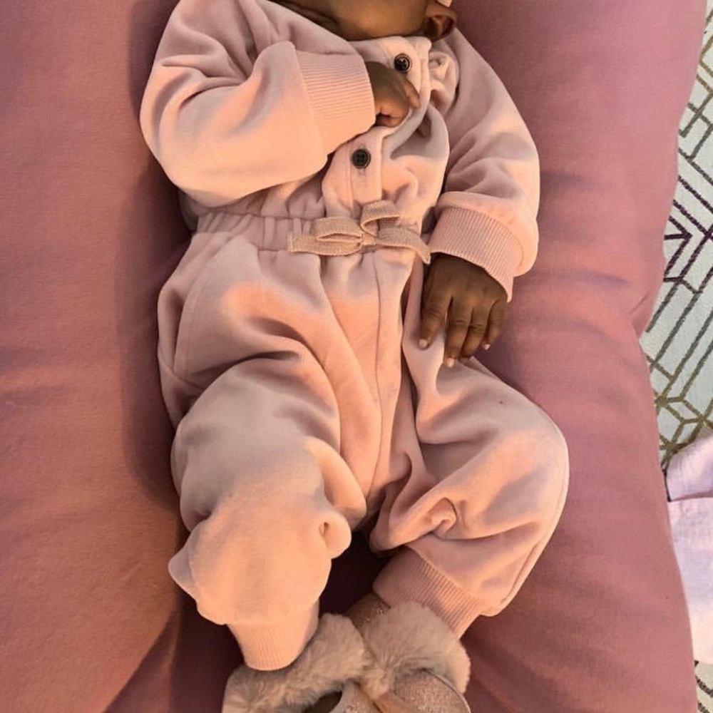 Velour jumpsuit